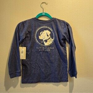 Southern Proper Dog Boys Long Sleeve T-Shirt Youth Medium